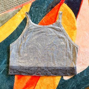 Colsie High Neck Lavender Bralette